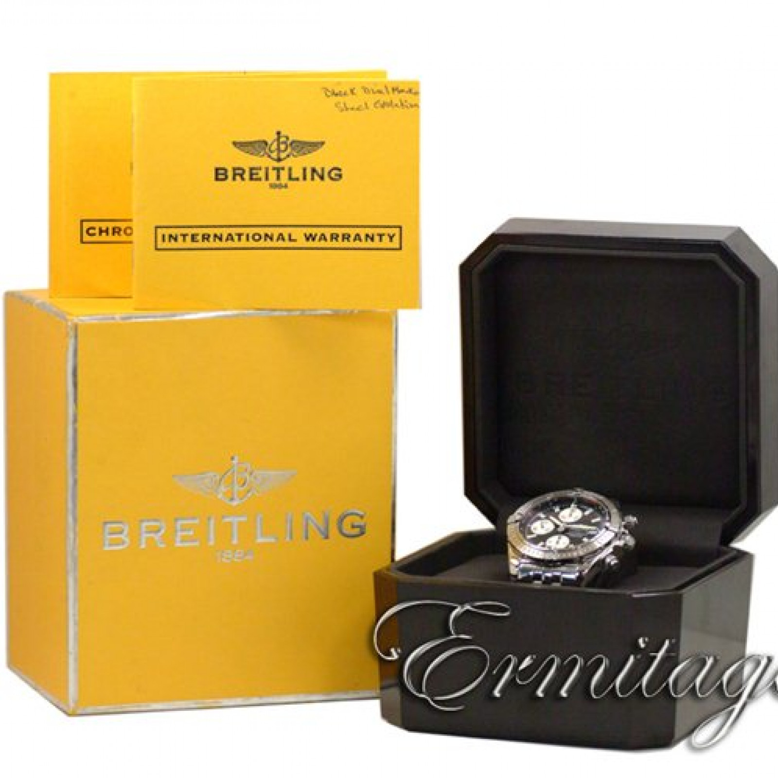 Stylish Used Breitling Chronomat Evolution A13356 Steel